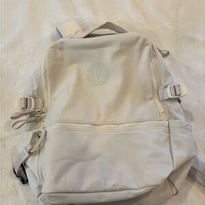 Lululemon Cream Backpack
